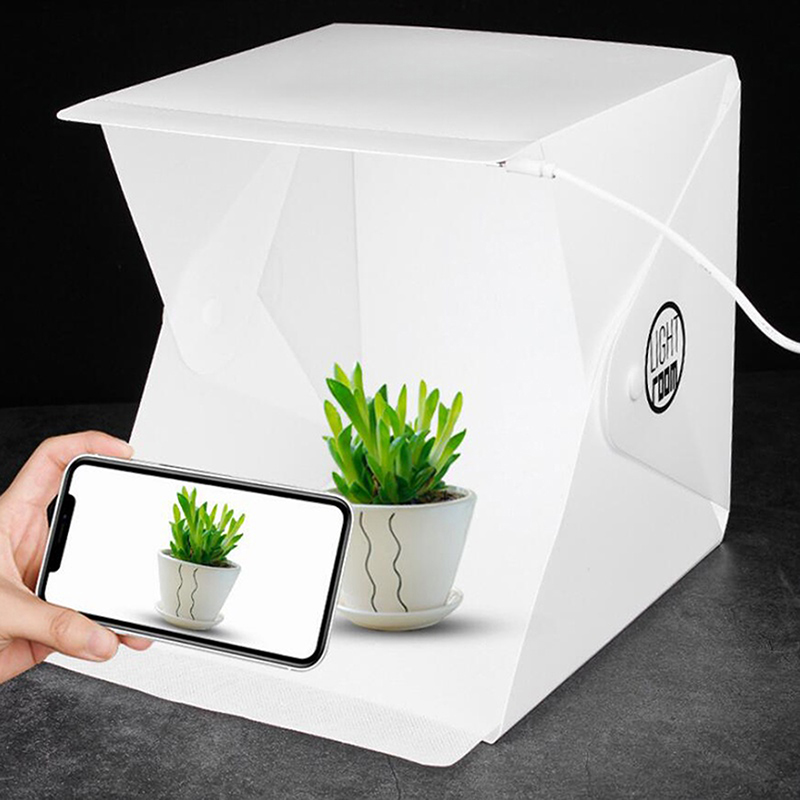 Photography Lighting Setup - Boîte à lumière LED portable pliable