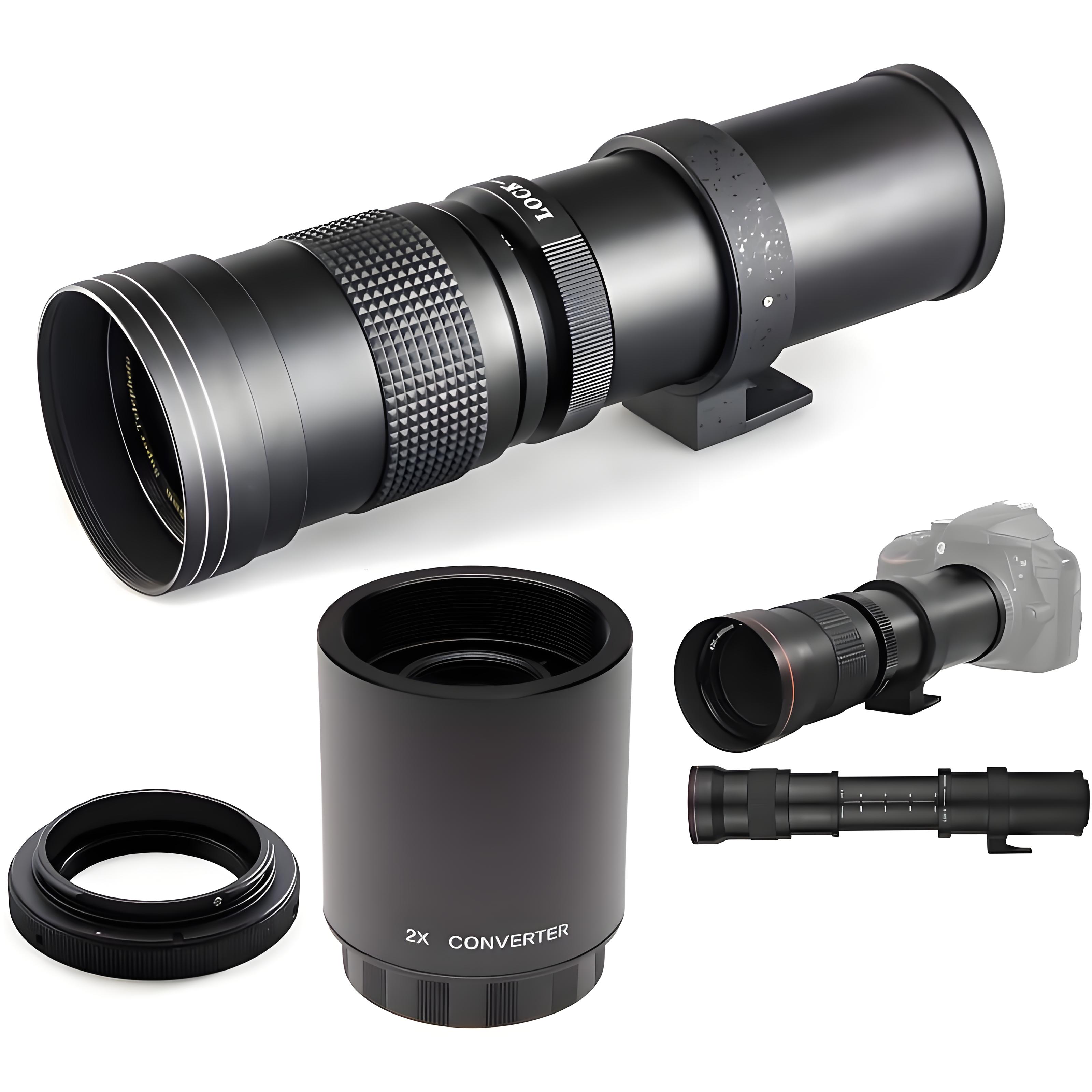 Macro Photography Lighting Kit - Objectif zoom téléobjectif moyen plein format