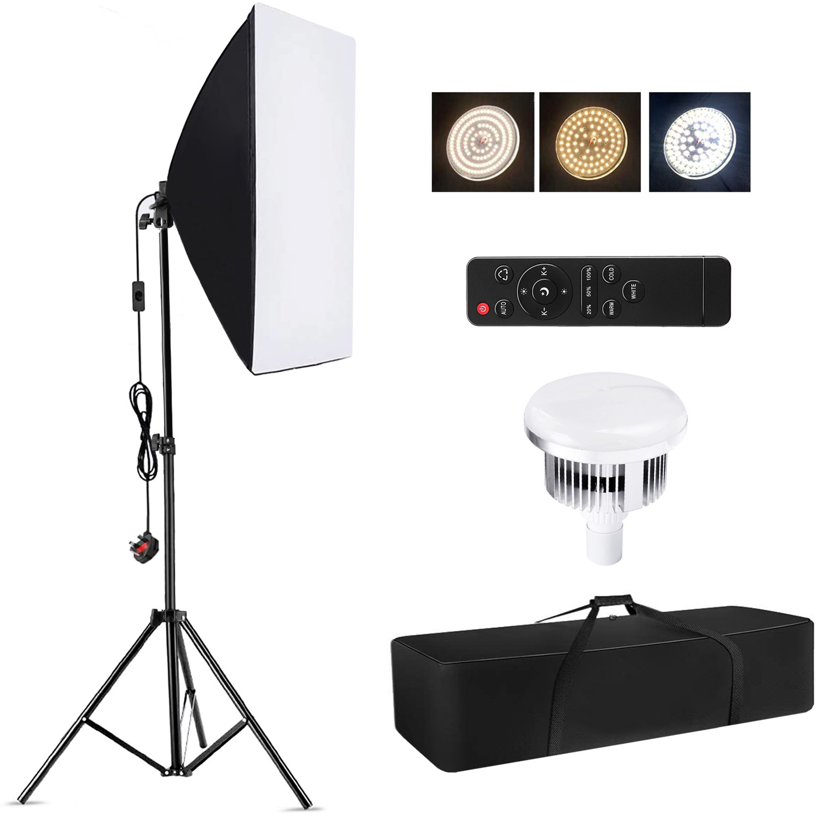 Macro Photography Lighting Kit - Kit d'éclairage photo Camnoon Studio avec