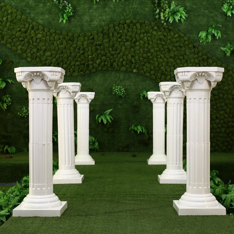 Photography Lighting Setup - Colonne Romaine en Plastique Blanc 65cm