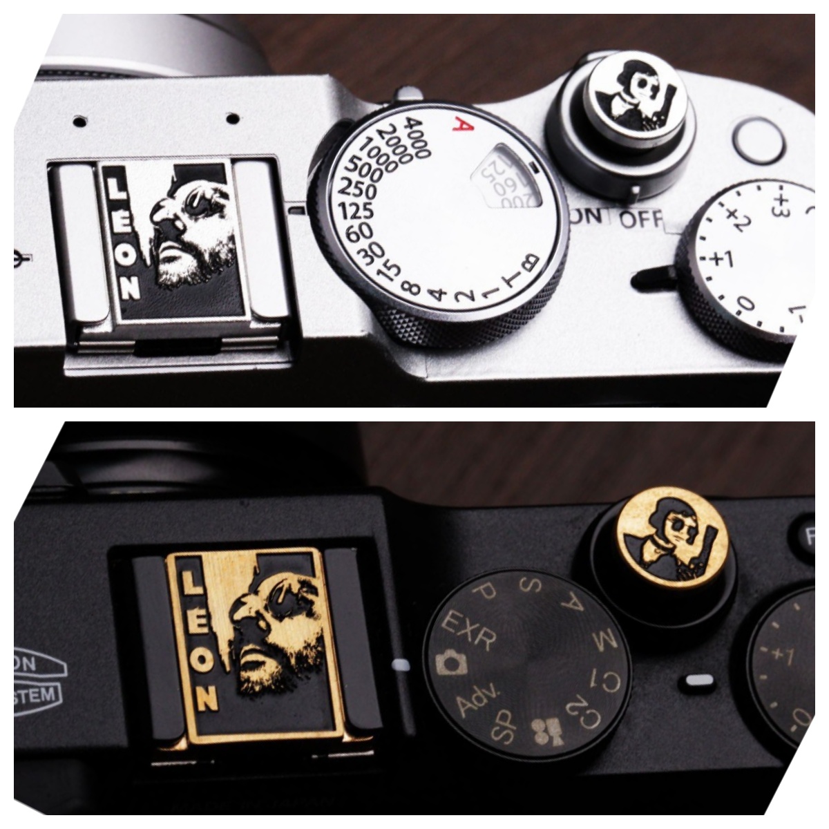 Fujifilm Camera X-T5 - Couvercle de chaussure chaude pour bouton