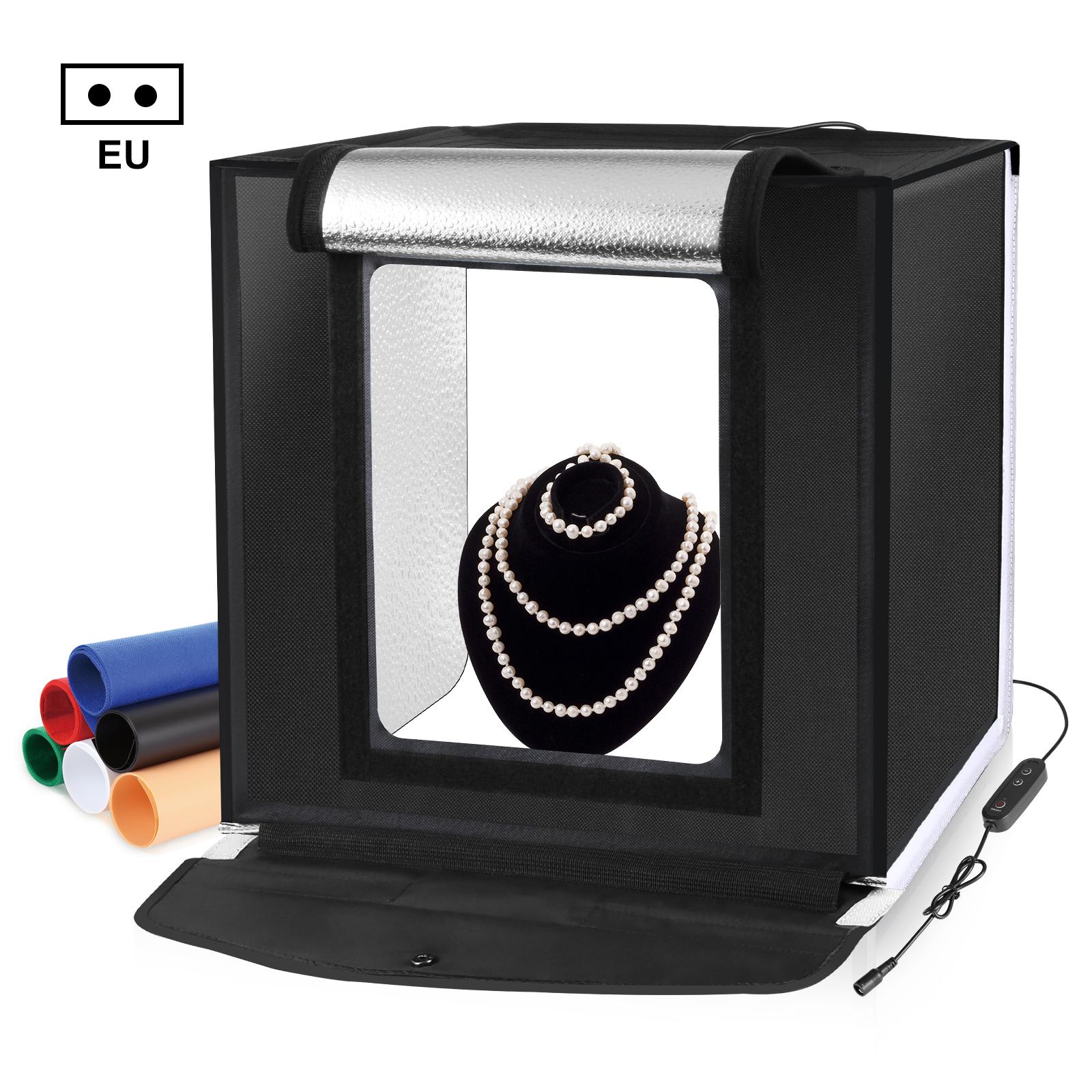 Photography Lighting Kit With Backdrop - PULUZ-Boîte à Lumière pour Studio Photo,