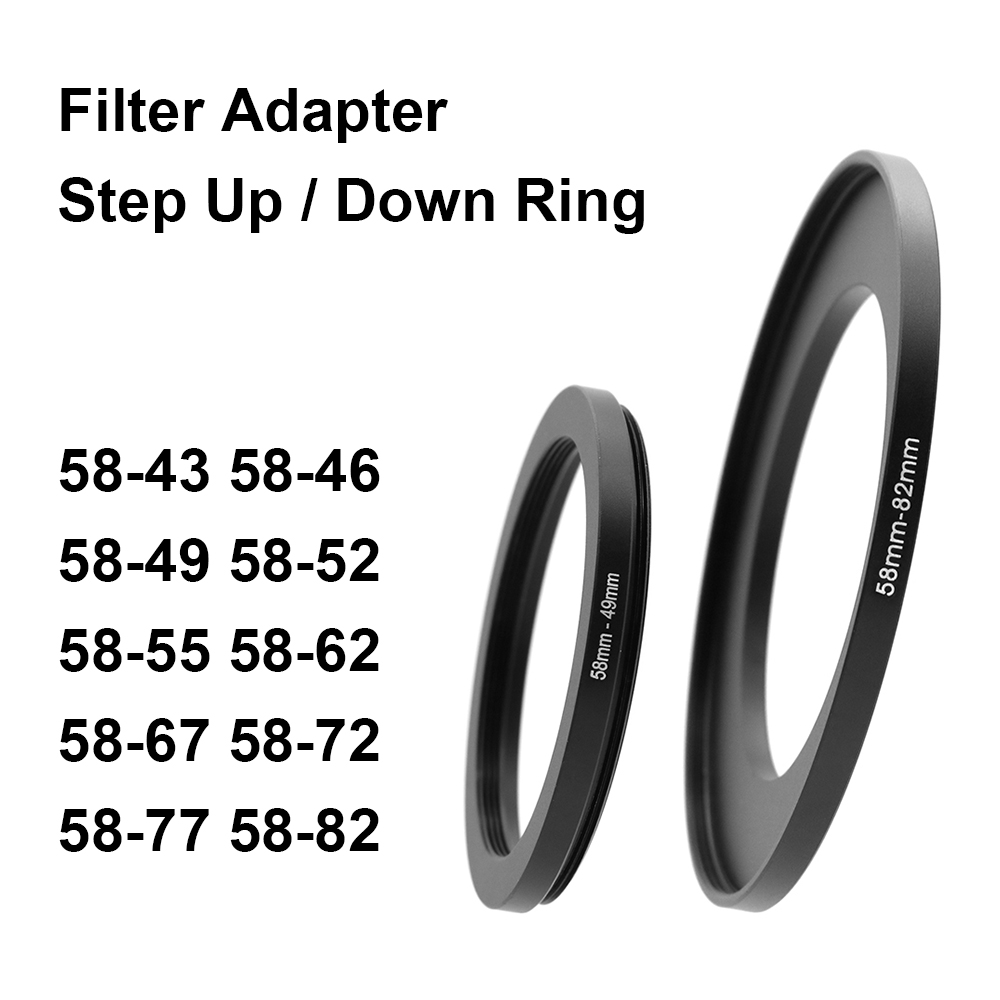 Macro Photography Lighting Kit - Anneau adaptateur de filtre d'objectif d'appareil