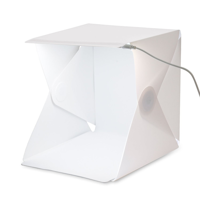 Photography Lighting Kit With Backdrop - Boîte de studio photo portable mini