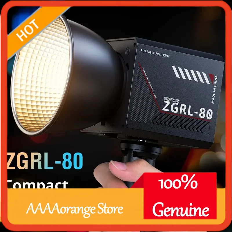Photography Lighting For Outdoors - ZGRL80 80W COB LED lumière vidéo