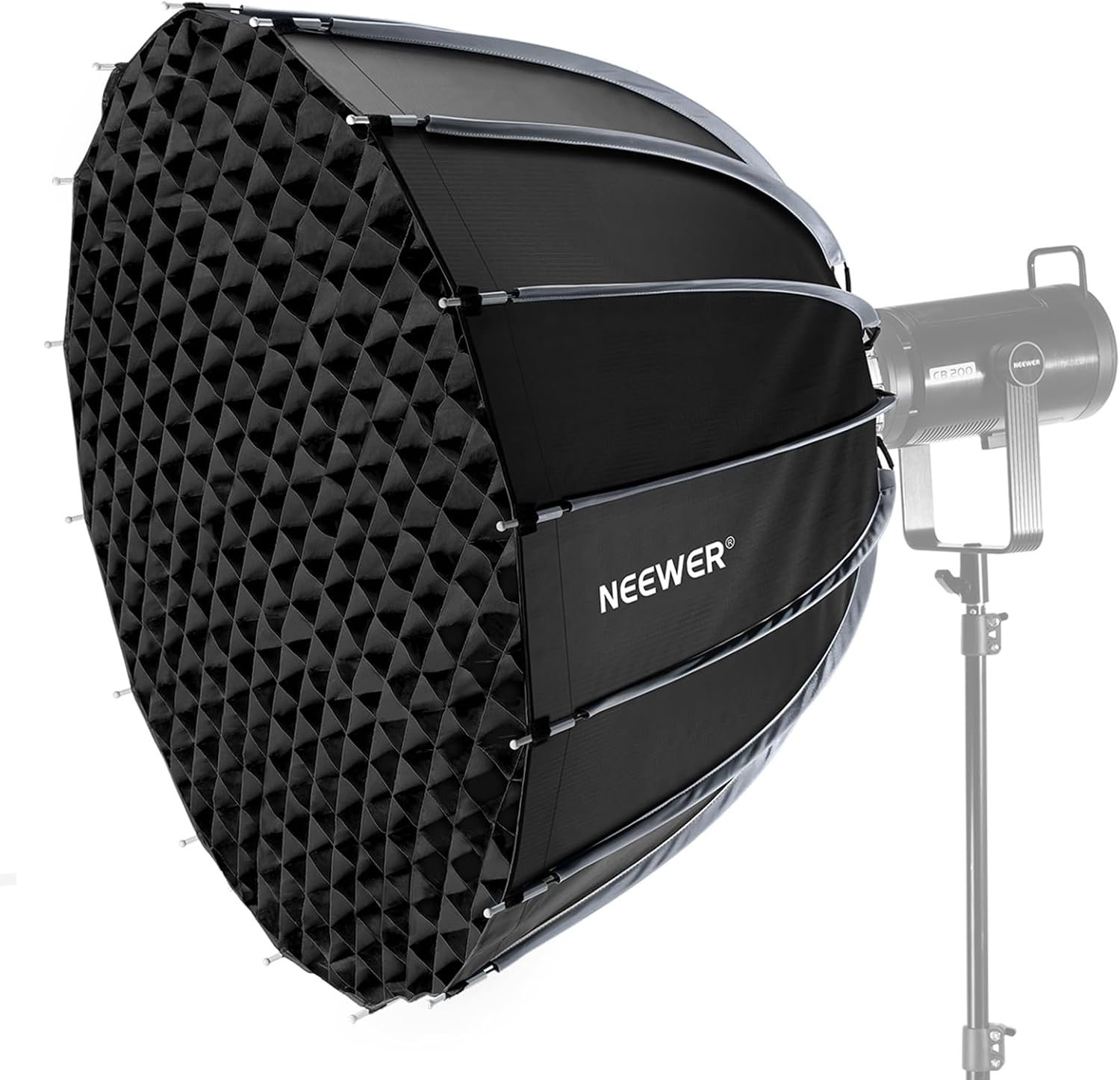 Macro Photography Lighting Kit - Boîte à lumière parabolique avec monture