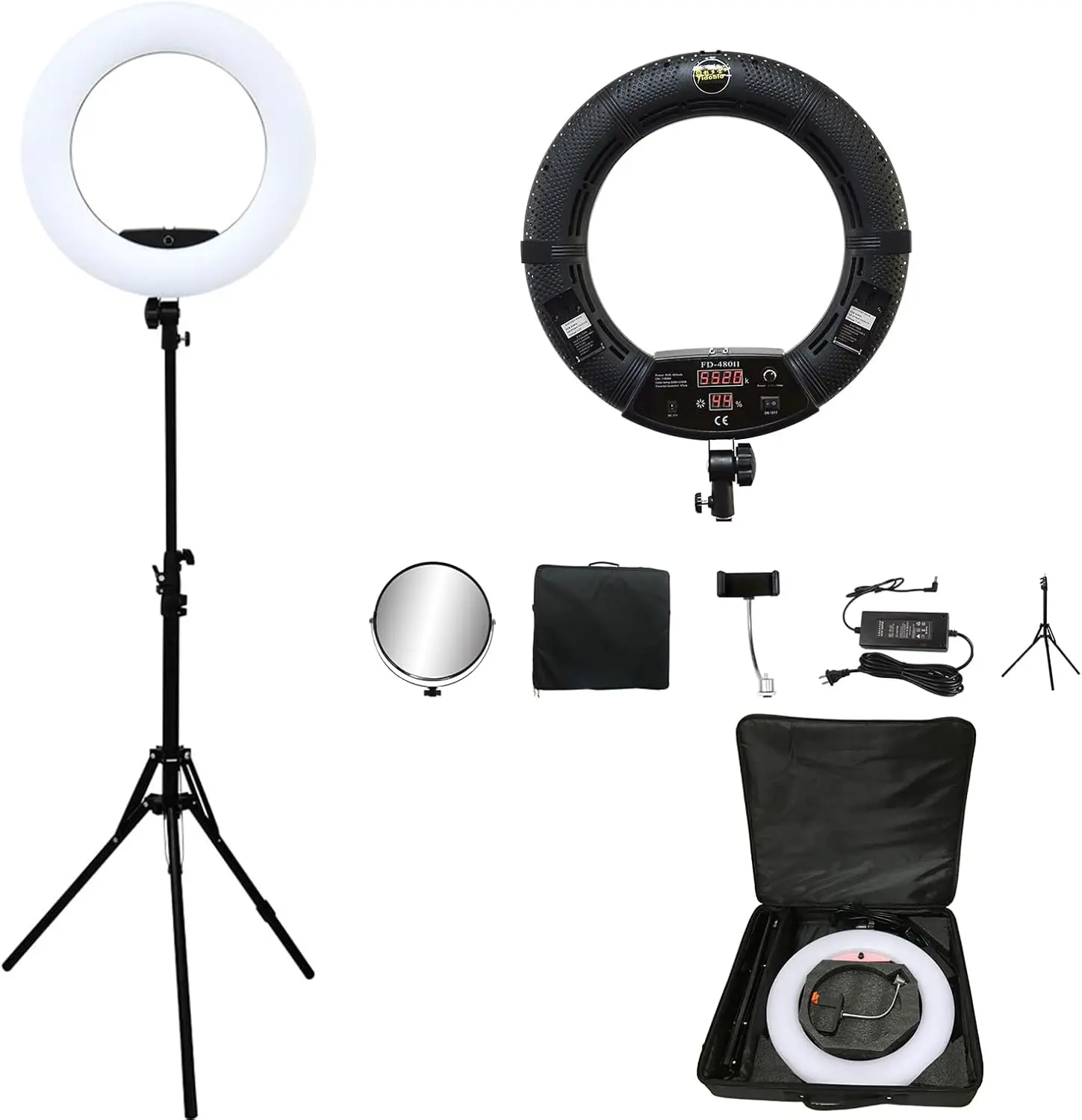 Led Ring Light 18 - Lampe annulaire FD480 18 pouces avec