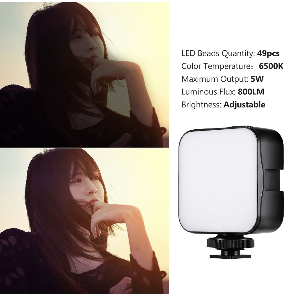 Lampe vidéo LED 5W pour téléph - Photography Loop Lighting avis et prix