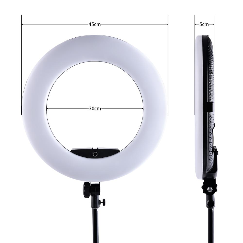 Anneau lumineux LED de 18 pouc - Led Ring Light 18 avis et prix