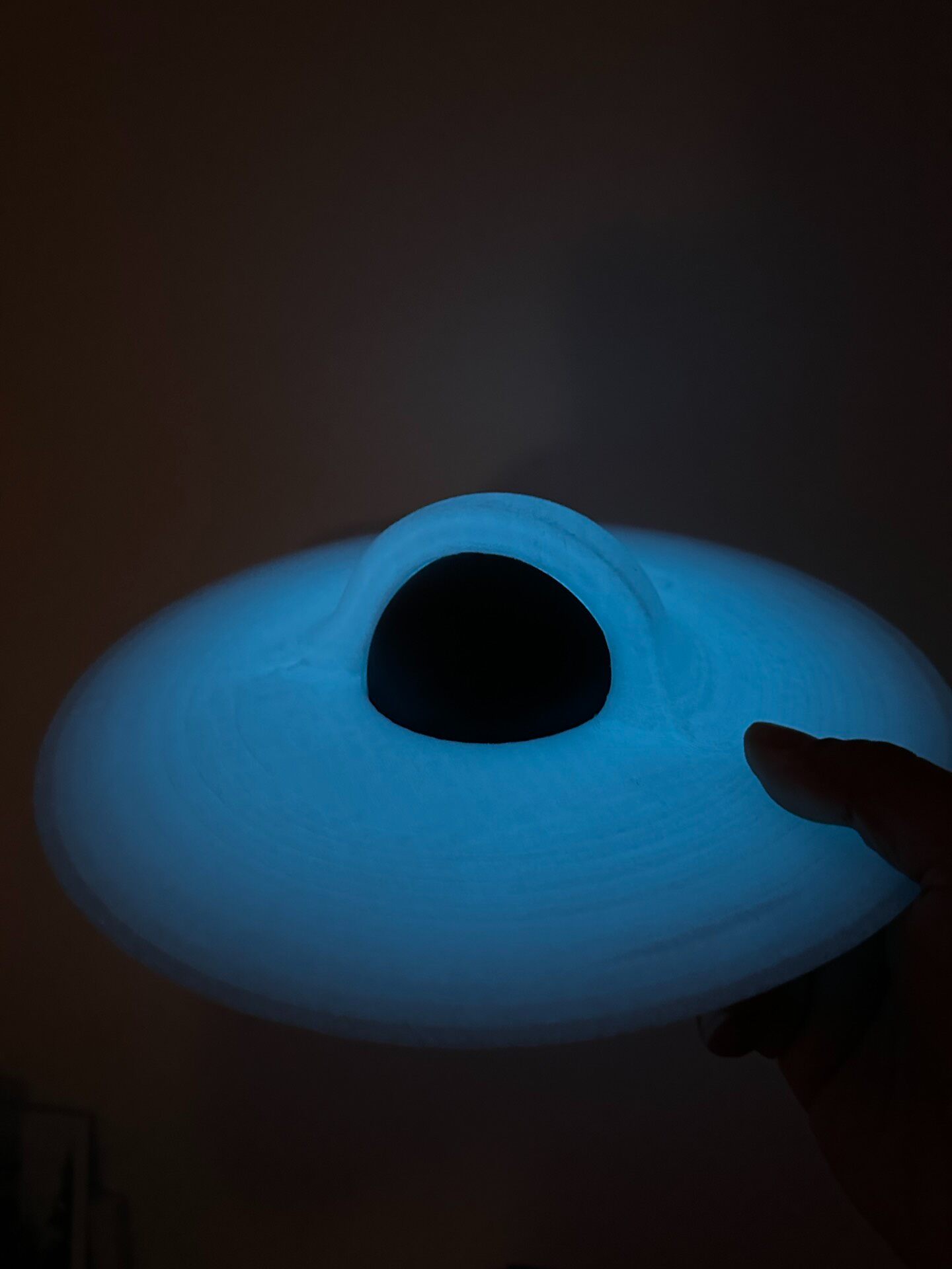 Lampe de nuit en forme de trou - Led Ring Light 18 avis et prix
