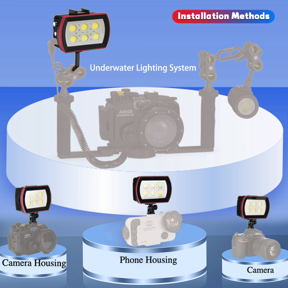 Seafrogs 40 mètres lumière LED - Photography Lighting Brand avis et prix