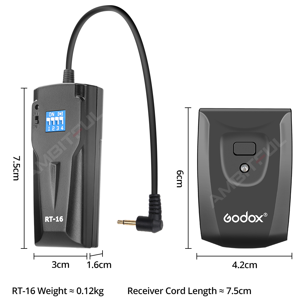 Godox RT-16 Déclencheur de fla - Trigger Receiver Set avis et prix