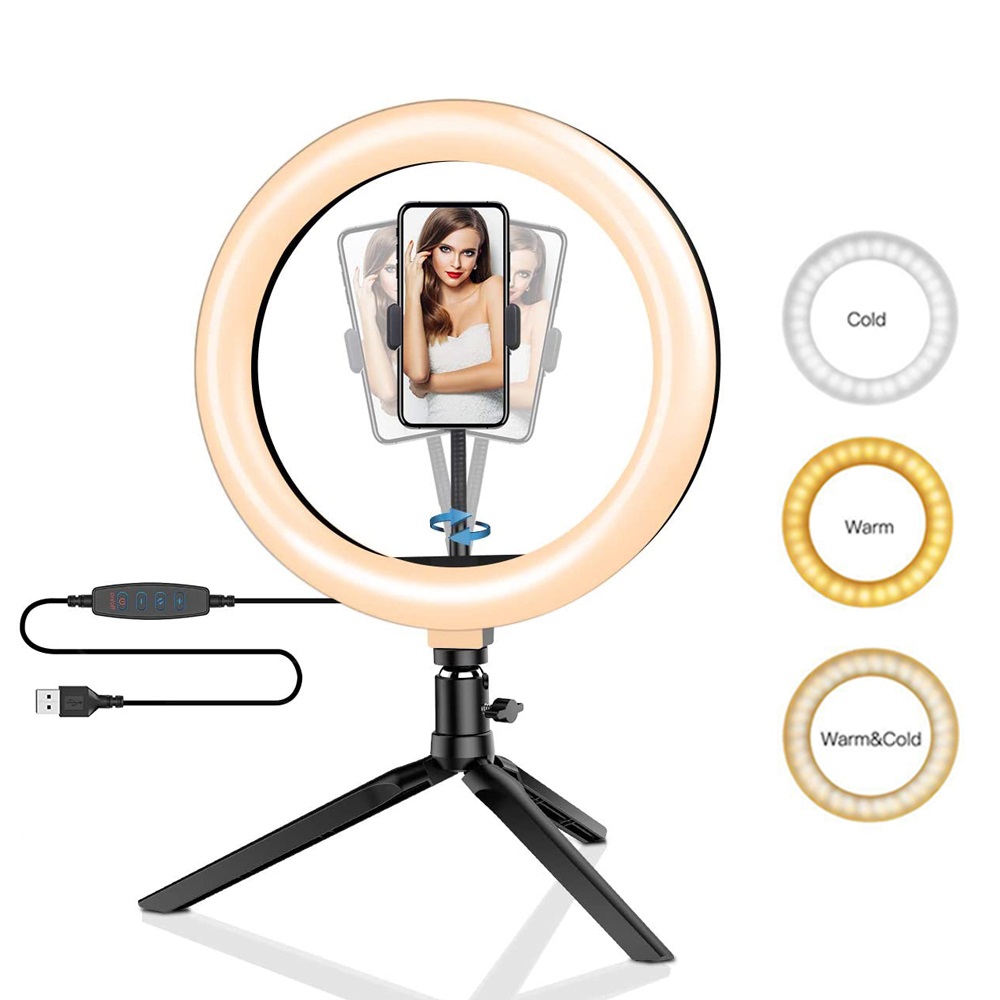 Anneau lumineux Led pour Selfi - Macro Photography Lighting Kit avis et prix
