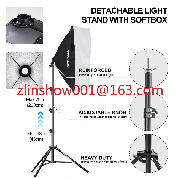 Équipement de Studio Photo 2.6 - Photography Lighting Kit With Backdrop avis et prix