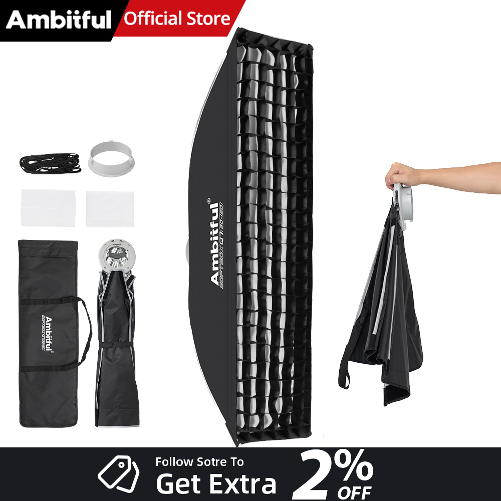 AMBITFUL Q7-II 30*120cm Boîte  - Photography Lighting Setup avis et prix