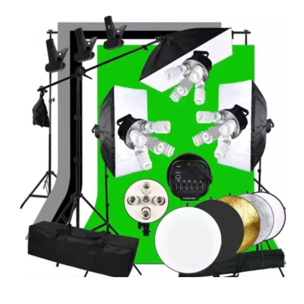 Kit de photographie complet Go - Photography Lighting Kit With Backdrop avis et prix