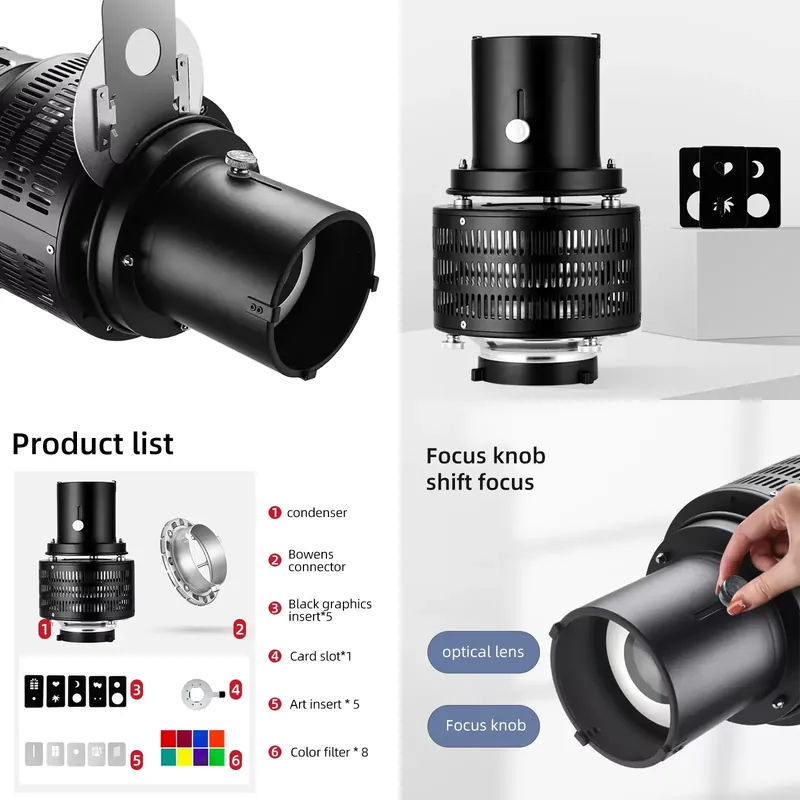 Kit conique optique Bowens Mou - Photography Lighting Brand avis et prix