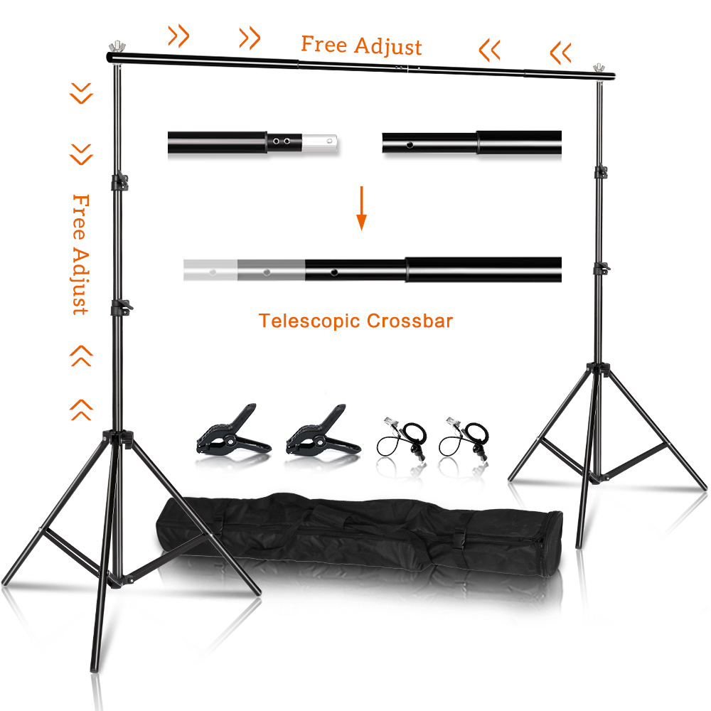 Supports de Toile de Fond pour - Photography Lighting Kit With Backdrop avis et prix